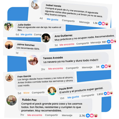 Frilock® – Cápsulas de Silicona para Conservar Frutas y Verduras