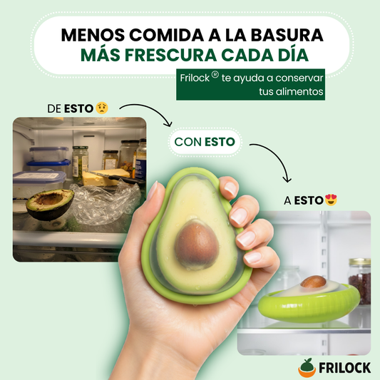 Frilock® – Cápsulas de Silicona para Conservar Frutas y Verduras